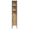 vidaXL Bathroom Cabinet Set Other 3 pcs Artisan oak 33 x 33 x 185.5 cm