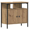 vidaXL Bathroom Vanity Units with Shelf 3 pcs Brown 80 x 30 x 60 cm
