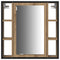 vidaXL Bathroom Vanity Units with Shelf 3 pcs Brown 80 x 30 x 60 cm