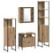 vidaXL Bathroom Cabinet Set 4 pcs Artisan oak 33 x 33 x 185.5 cm