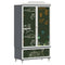 vidaXL Chalkboard Wardrobe with Drawer Grey and white Engineered wood