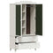 vidaXL with Drawer with Shelf with Storage White Engineered wood