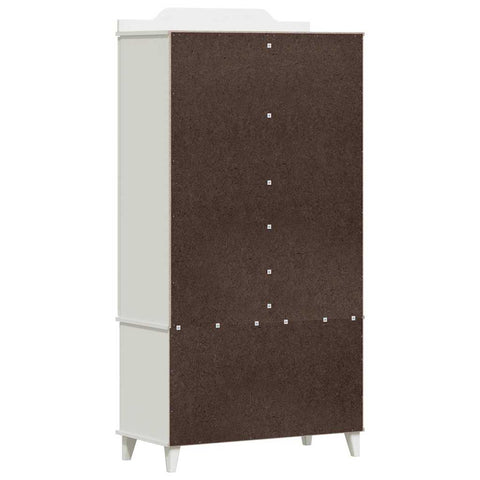 vidaXL with Drawer with Shelf with Storage White Engineered wood