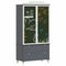 vidaXL with Drawer with Shelf with Door Grey and white Engineered wood