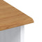 vidaXL Hutch “ASKIM” White 91x40x183 cm Solid Wood Pine