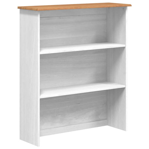 vidaXL Hutch “ASKIM” White 91x40x183 cm Solid Wood Pine