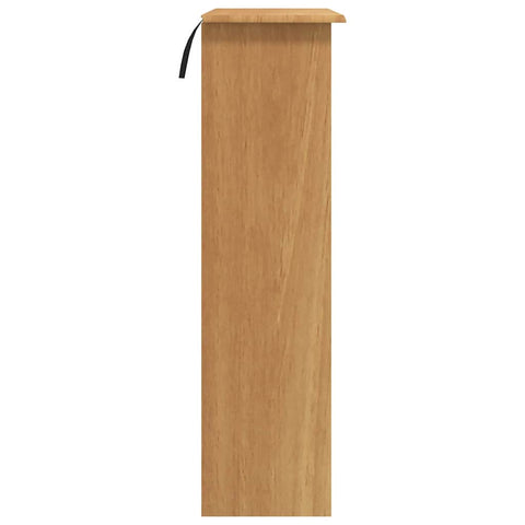 vidaXL Hutch ASKIM 91 x 30 x 104 cm Solid pine wood