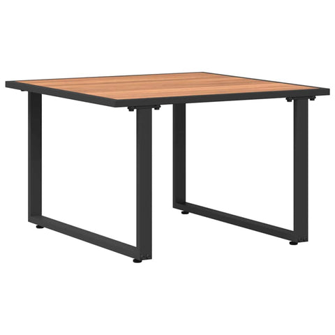 vidaXL Coffee Table Black and Brown 55 x 55 x 35 cm