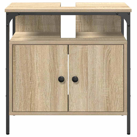 vidaXL Bathroom Sink Cabinet Beige 60 x 30 x 60 cm Engineered wood