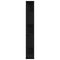 vidaXL Bookcase 5-Tier Black Oak 45x23,5x162,5 cm Engineered Wood