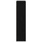 vidaXL Bookcase Black Oak 50x25x105 cm Engineered Wood