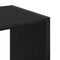 vidaXL Bookcase Black oak 68.5 x 32 x 68.5 cm Engineered wood