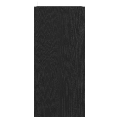 vidaXL Bookcase Black oak 68.5 x 32 x 68.5 cm Engineered wood