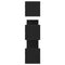vidaXL Wall Shelves 3 pcs Black Oak 80x18x18 cm Engineered Wood