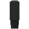 vidaXL Wall Shelf Black Oak 159x18x66 cm Engineered Wood