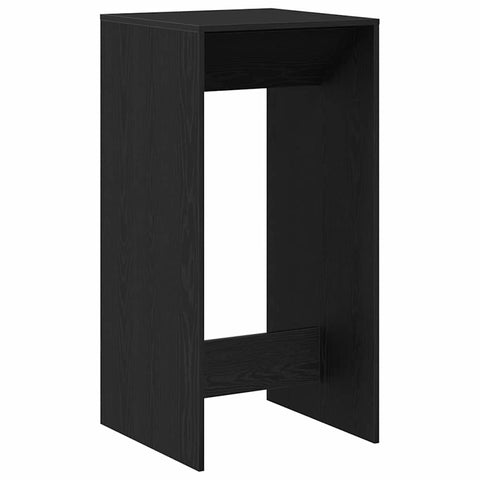 vidaXL Bar Table Black Oak 51 x 50 x 103.5 cm Engineered Wood