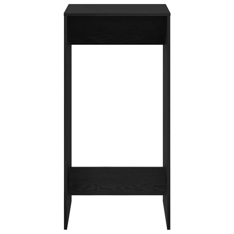 vidaXL Bar Table Black Oak 51 x 50 x 103.5 cm Engineered Wood