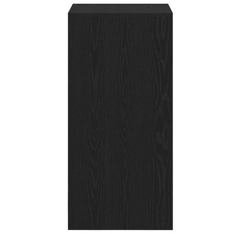 vidaXL Bar Table Black Oak 51 x 50 x 103.5 cm Engineered Wood