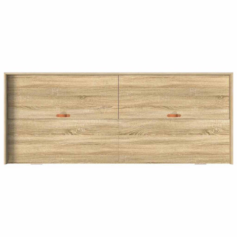 Storage Bed Frame with Drawer Sonoma Oak 100 x 200 cm Engineered wood