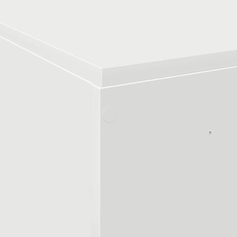 vidaXL Storage Bed Frame with Storage White 180 x 200 cm Wood