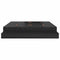 vidaXL Storage Bed Frame Black Oak 200x200 cm