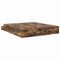 vidaXL Storage Bed Frame Smoked Oak 200x200 cm