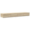 vidaXL Storage Bed Frame Sonoma Oak 140x190 cm