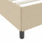 vidaXL Bed Frame Grey Green 80 x 200 cm Corduroy fabric