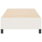 vidaXL Bed Frame Cream 100 x 200 cm Corduroy fabric