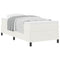 vidaXL Bed Frame Cream 100 x 200 cm Corduroy fabric