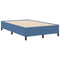 vidaXL Bed Frame Blue 120 x 190 cm Corduroy fabric