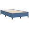 vidaXL Bed Frame Blue 120 x 190 cm Corduroy fabric