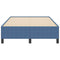 vidaXL Bed Frame Blue 120 x 190 cm Corduroy fabric