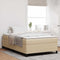 vidaXL Bed Frame Grey Green 120 x 200 cm Corduroy fabric