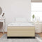 vidaXL Bed Frame Grey Green 120 x 200 cm Corduroy fabric