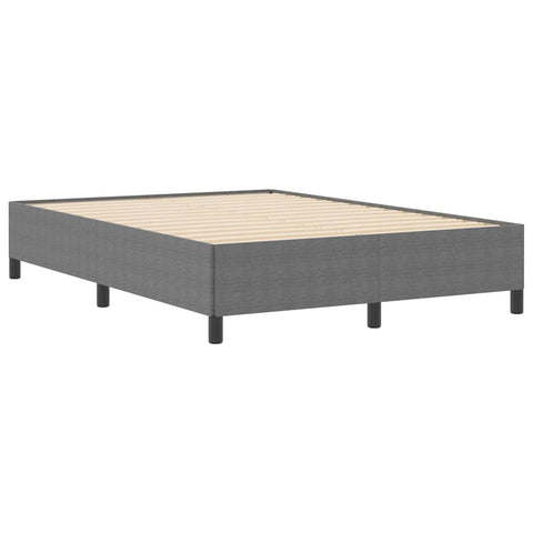 vidaXL Bed Frame Light grey 160 x 200 cm Corduroy fabric