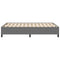 vidaXL Bed Frame Light grey 160 x 200 cm Corduroy fabric
