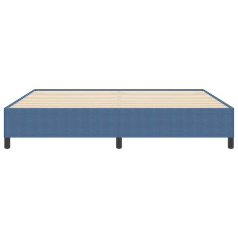 vidaXL Bed Frame Blue 200 x 200 cm Corduroy fabric