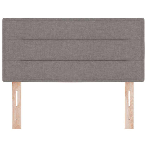 vidaXL Headboard Height Adjustable with Headboard Taupe 80 cm Fabric