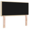 vidaXL Headboard Height Adjustable with Headboard Cream 80 cm Fabric