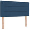 vidaXL Headboard Height Adjustable with Headboard Blue 80 cm Fabric