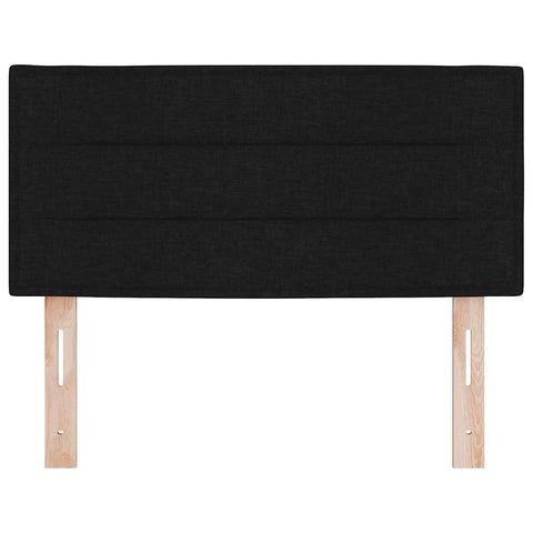 vidaXL Headboard Height Adjustable with Headboard Black 90 cm Fabric