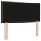 vidaXL Headboard Height Adjustable Manual Dark brown 90 cm Fabric