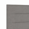 vidaXL Headboard Height Adjustable with Headboard Taupe 100 cm Fabric