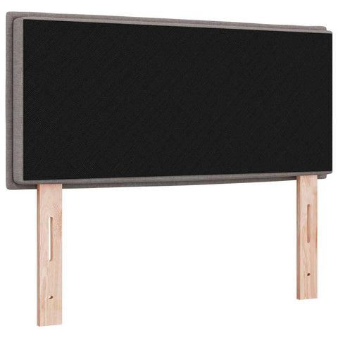 vidaXL Headboard Height Adjustable with Headboard Taupe 100 cm Fabric