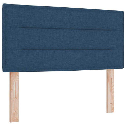 vidaXL Headboard Height Adjustable with Headboard Blue 100 cm Fabric