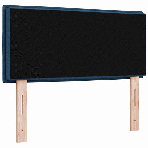 vidaXL Headboard Height Adjustable with Headboard Blue 100 cm Fabric