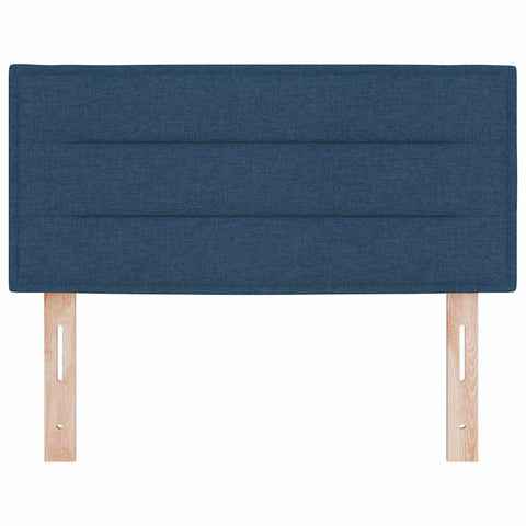 vidaXL Headboard Height Adjustable with Headboard Blue 100 cm Fabric