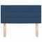 vidaXL Headboard Height Adjustable with Headboard Blue 100 cm Fabric