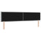 vidaXL Headboard Height Adjustable Manual Light grey 200 cm Fabric